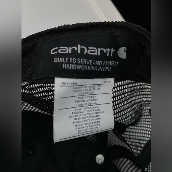 Black Carhartt Hat - Picture 6 of 8